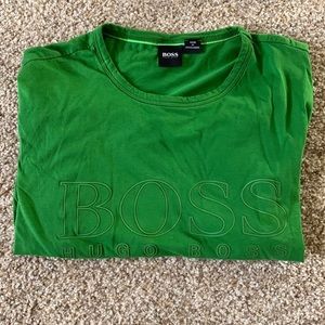 Hugo Boss Green T-Shirt - Great Condition Medium